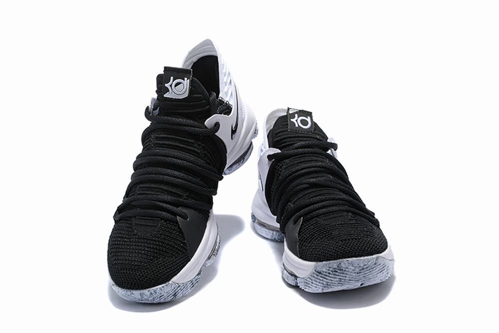 Nike KD 10 Shoes Black White